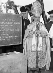 16 May 1948   – Blessing of the Mater Mothers' Hospital Foundation Stone