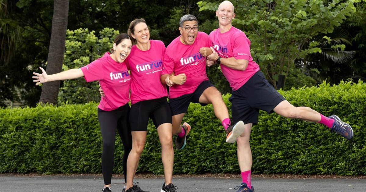 Cancer Fun Run Brisbane breast cancer Fun Run is sold out and bigger than ever - Mater