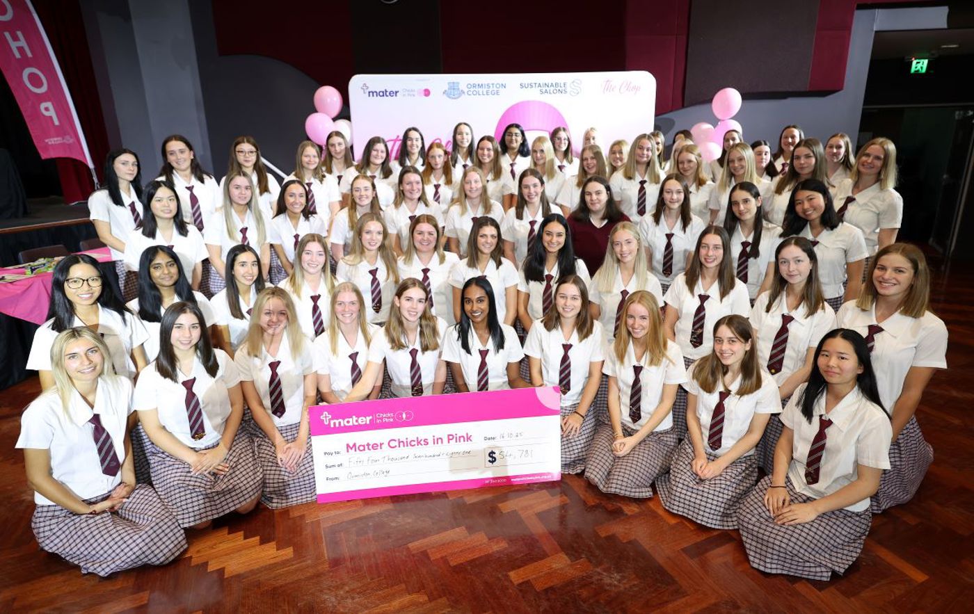 Mater Chicks in Pink