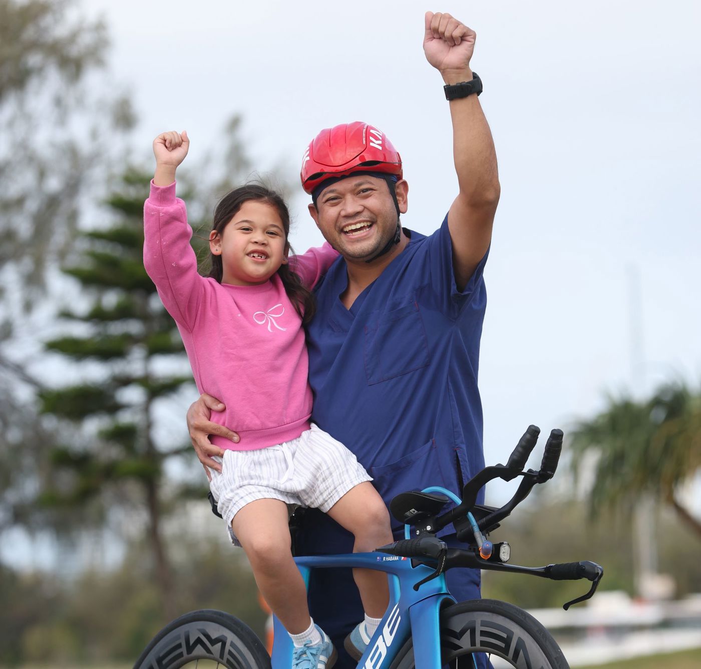 Mater Gold Coast nurse swaps scrubs for the saddle